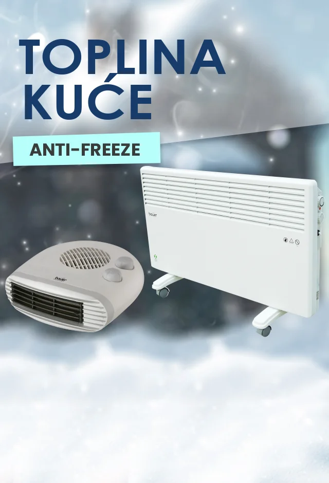 Zima ostaje napolju!